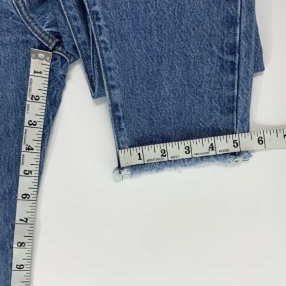 Levi’s Premium Blue Wedgie High Waisted Jeans Button Fly Tapered 25 - Picture 6 of 11